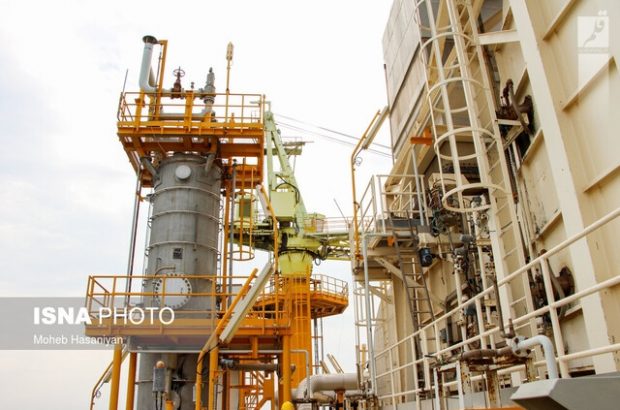 یک جزیره آهنی در نقطه صفر مرزی خلیج‌فارس