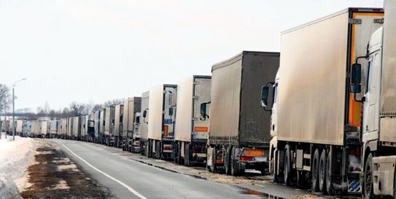 صف طولانی ۵۰۰ کامیون‌ در مرز بازرگان/ گمرک: ترکیه همکاری نمی‌کند